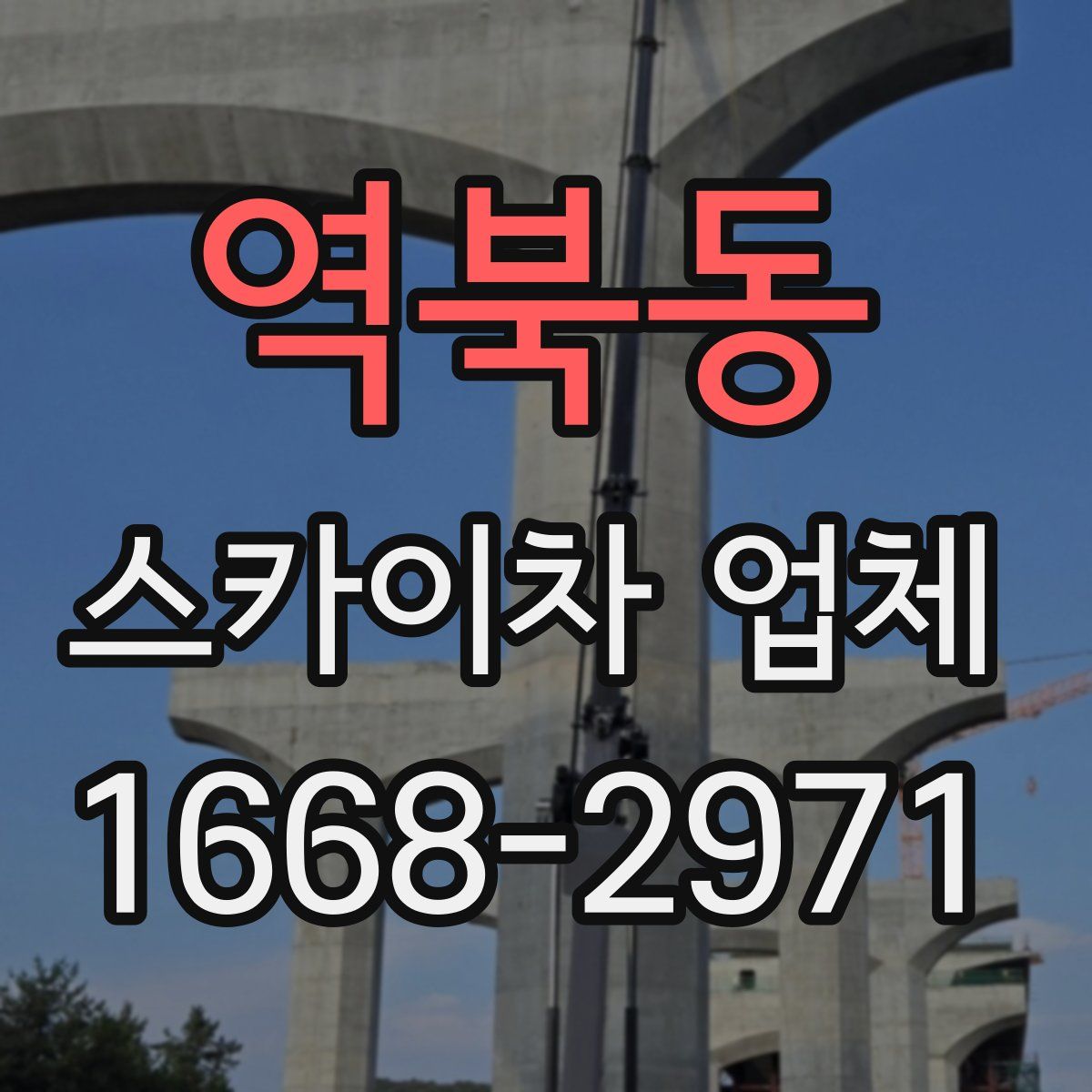 역북동 스카이차 업체