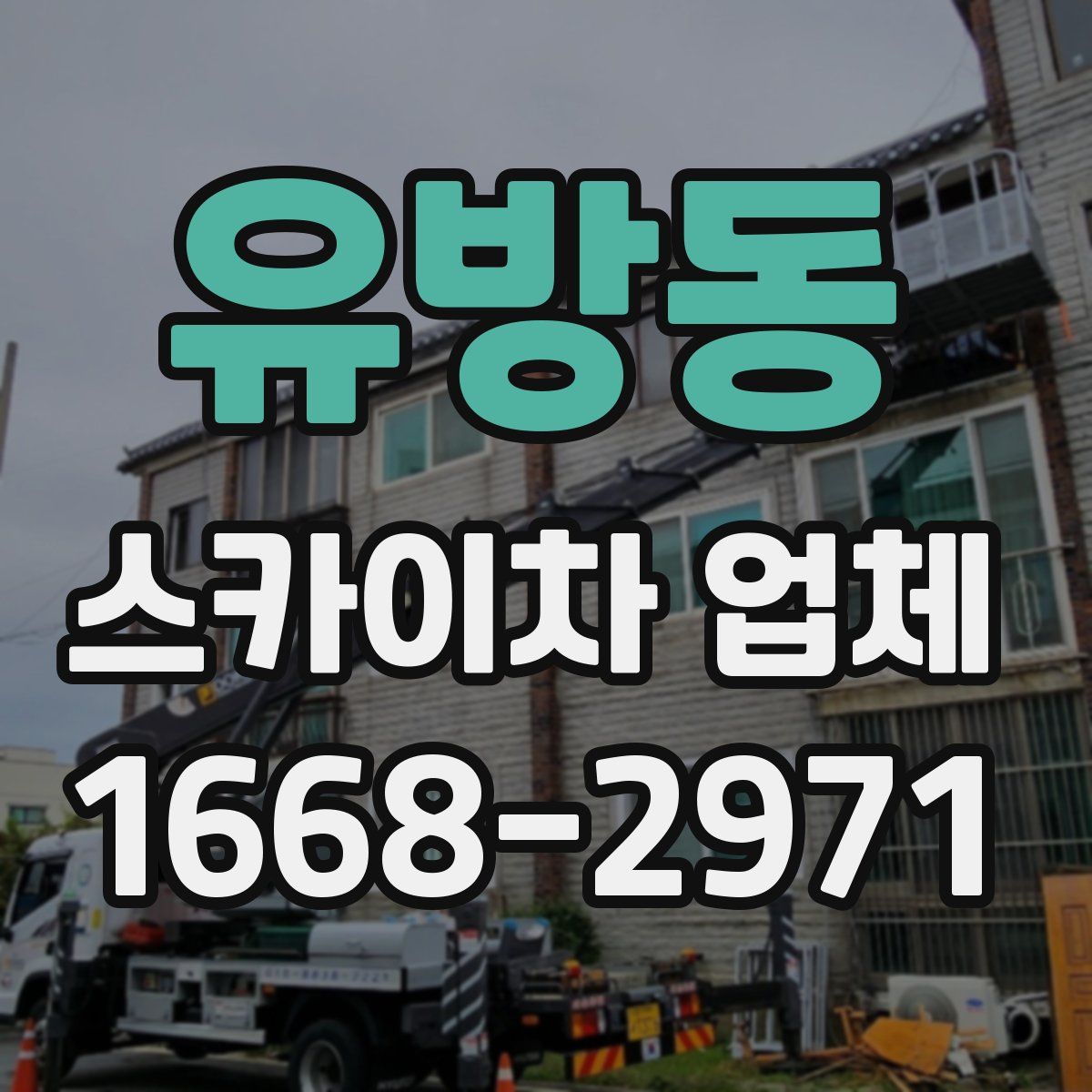 유방동 스카이차 업체