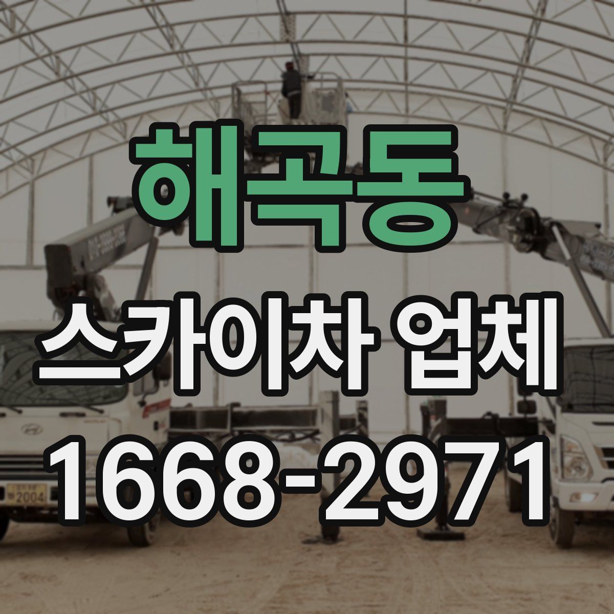 해곡동 스카이차 업체
