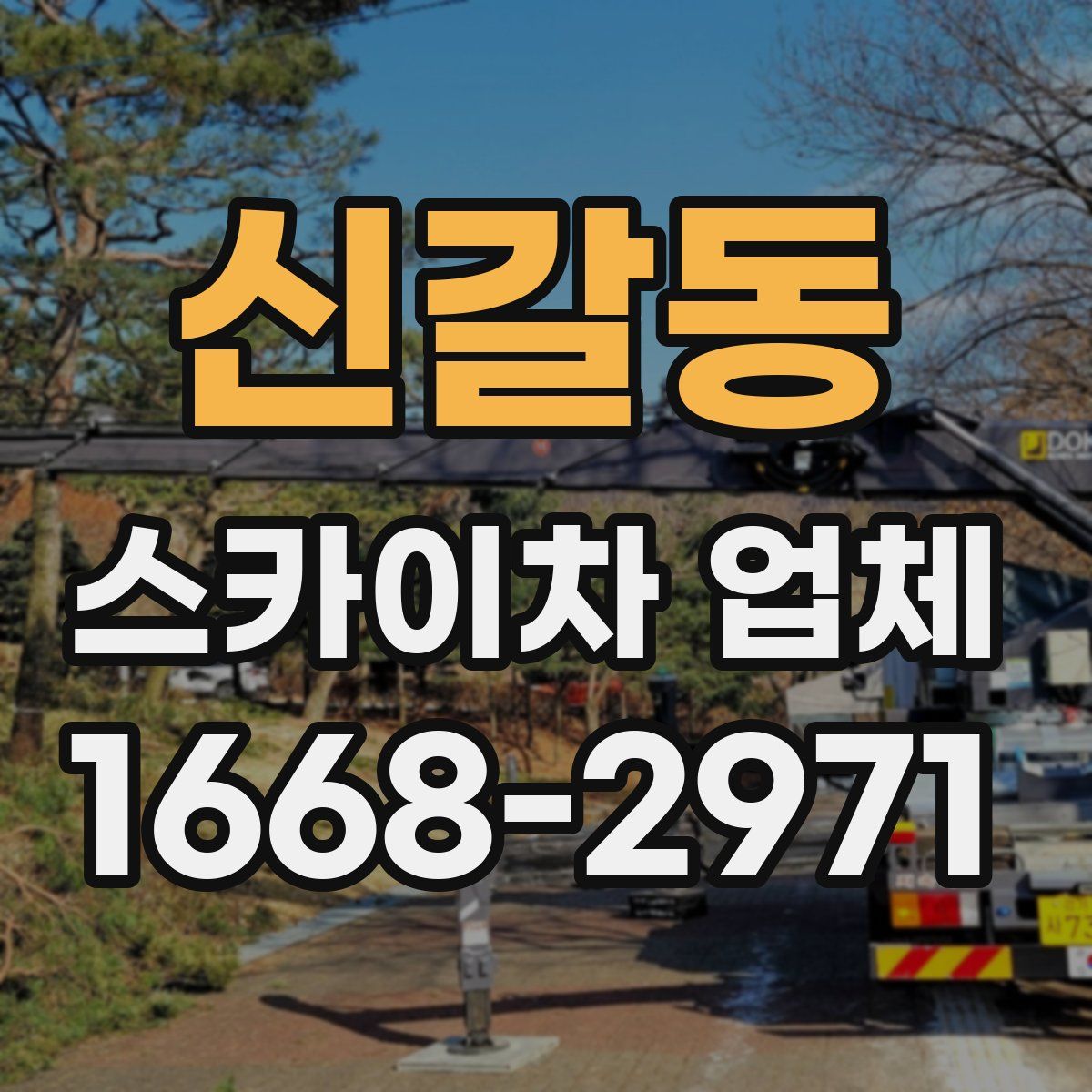 신갈동 스카이차 업체