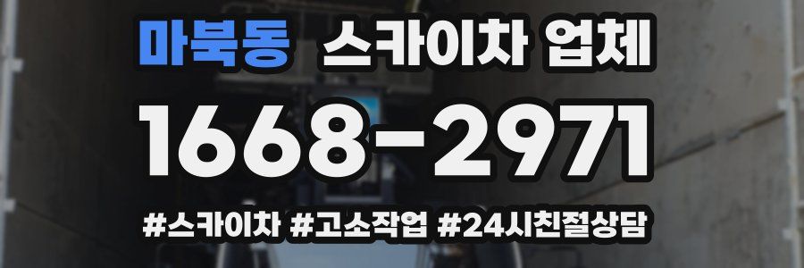 마북동 스카이차 업체