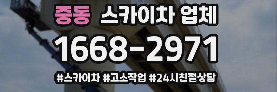 중동 스카이차 업체