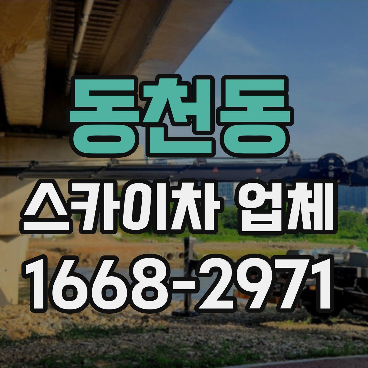 동천동 스카이차 업체