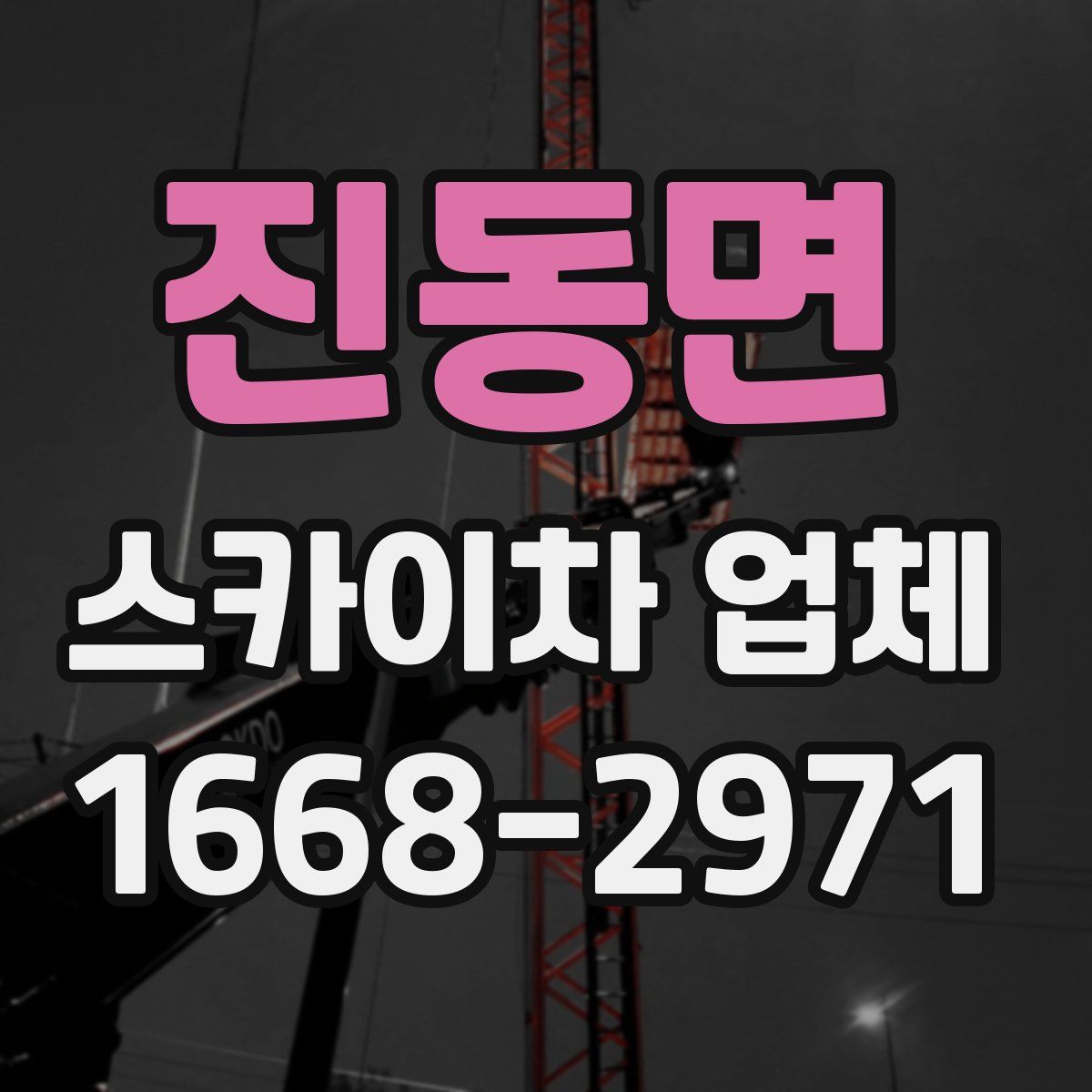 진동면 스카이차 업체