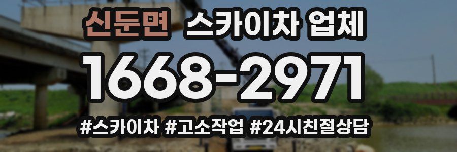 신둔면 스카이차 업체