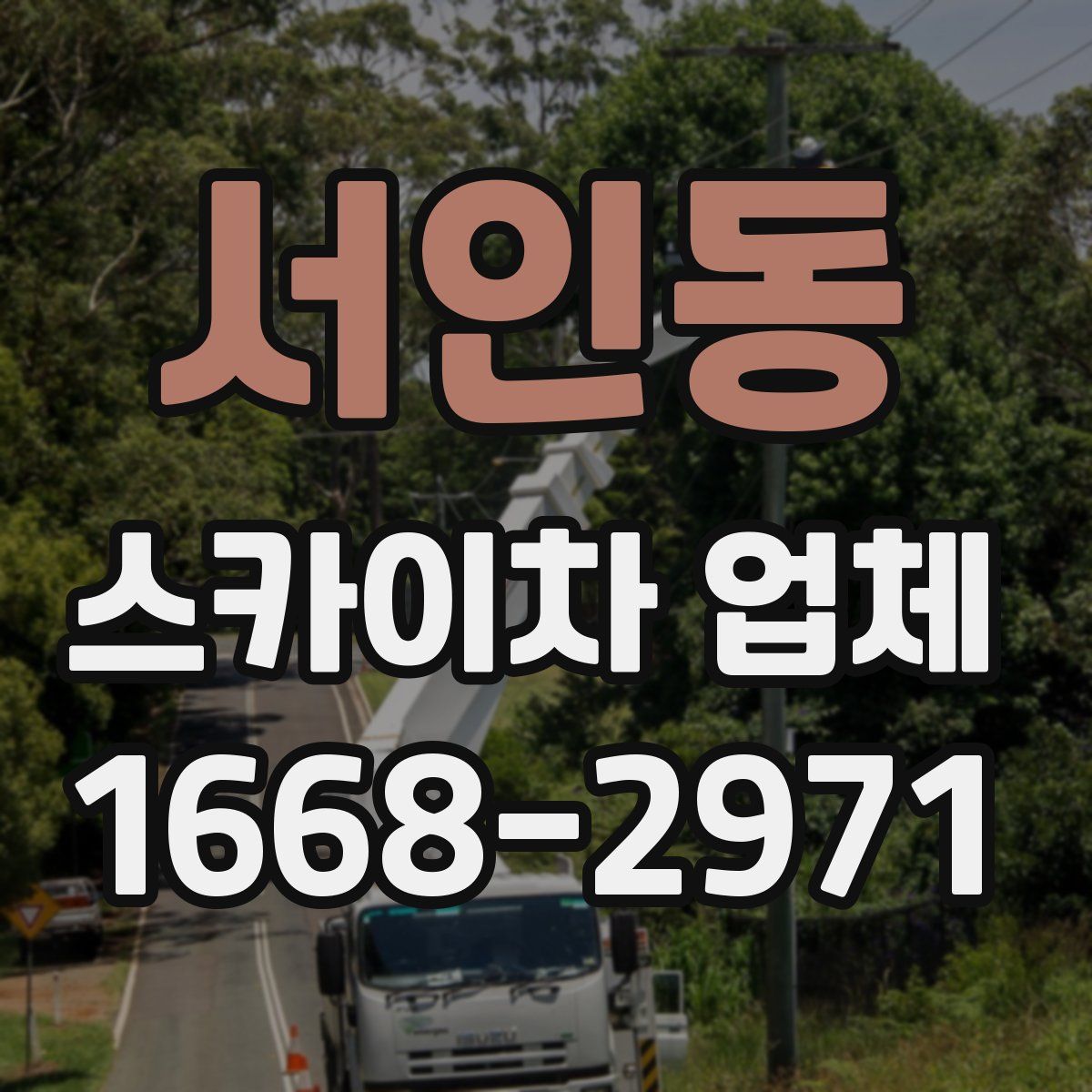 서인동 스카이차 업체