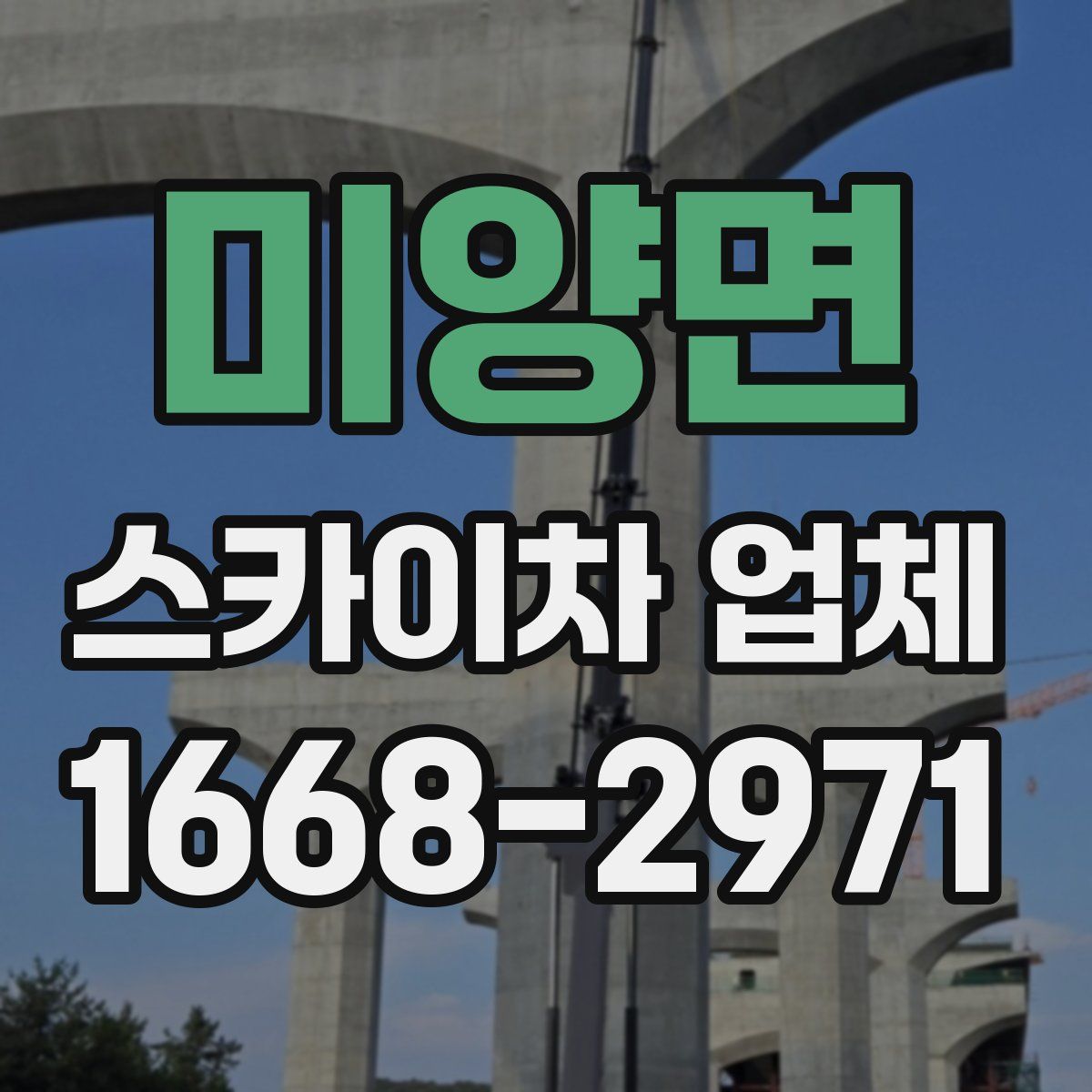 미양면 스카이차 업체