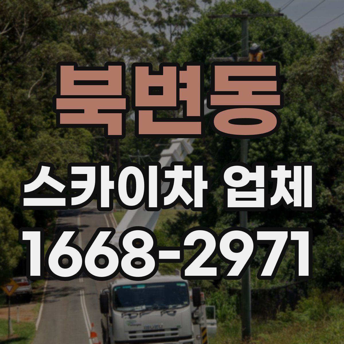 북변동 스카이차 업체