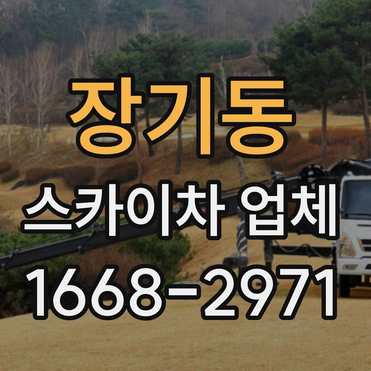 장기동 스카이차 업체