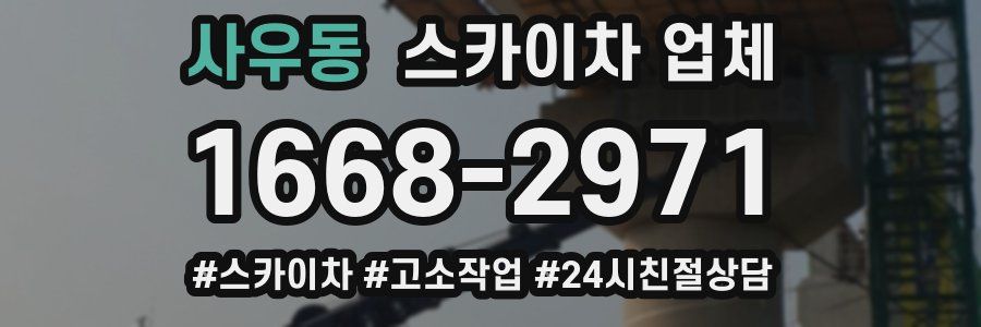 사우동 스카이차 업체