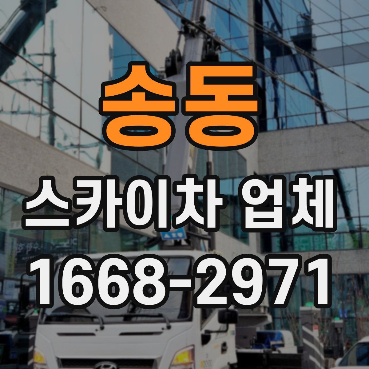 송동 스카이차 업체