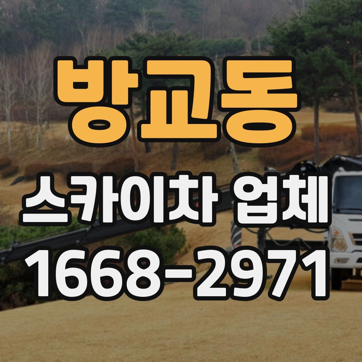 방교동 스카이차 업체