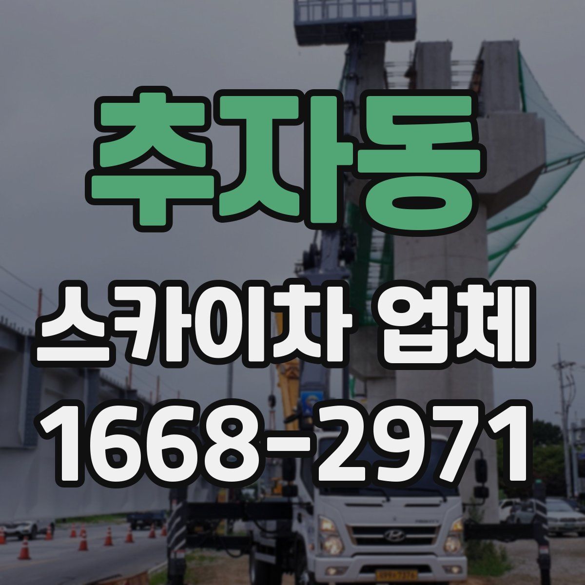 추자동 스카이차 업체