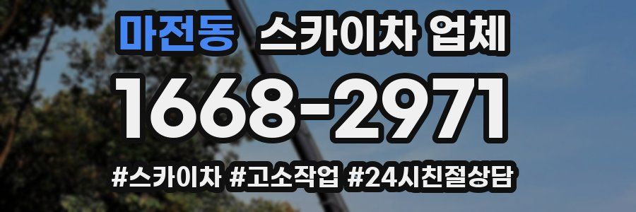 마전동 스카이차 업체