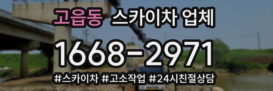 고읍동 스카이차 업체