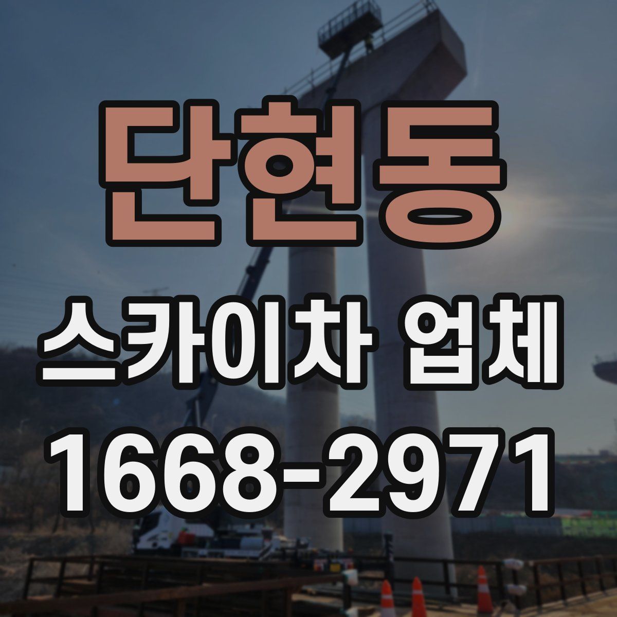 단현동 스카이차 업체
