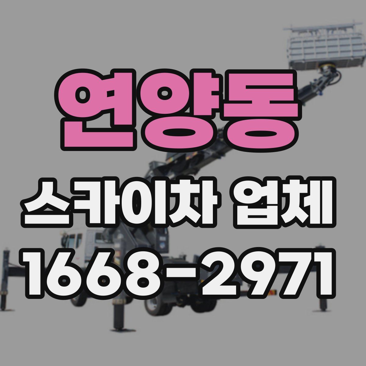 연양동 스카이차 업체