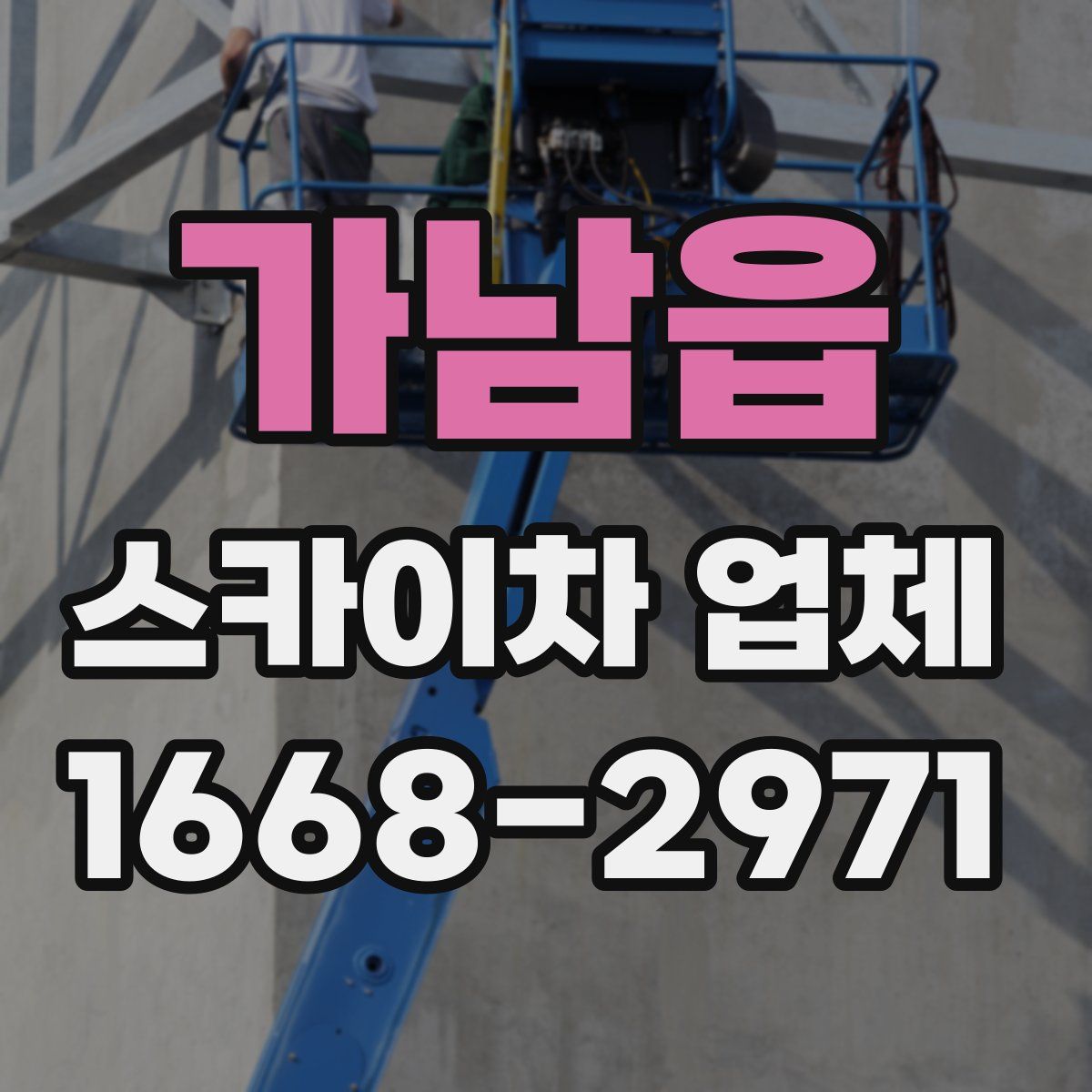가남읍 스카이차 업체
