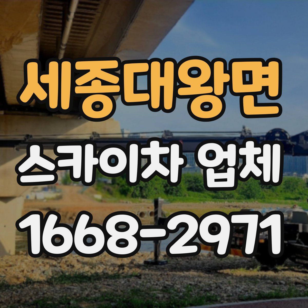 세종대왕면 스카이차 업체
