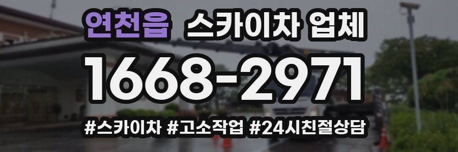 연천읍 스카이차 업체