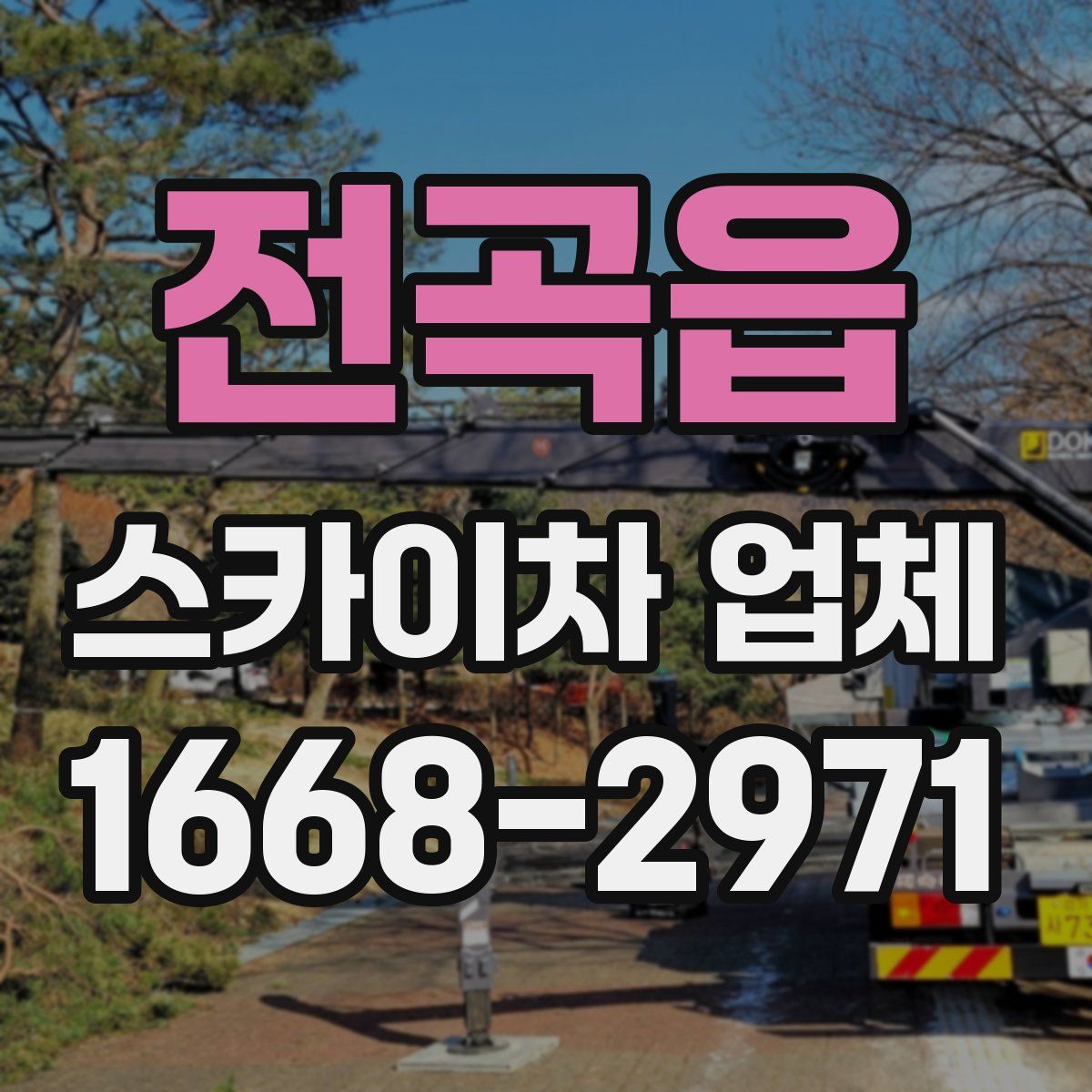 전곡읍 스카이차 업체
