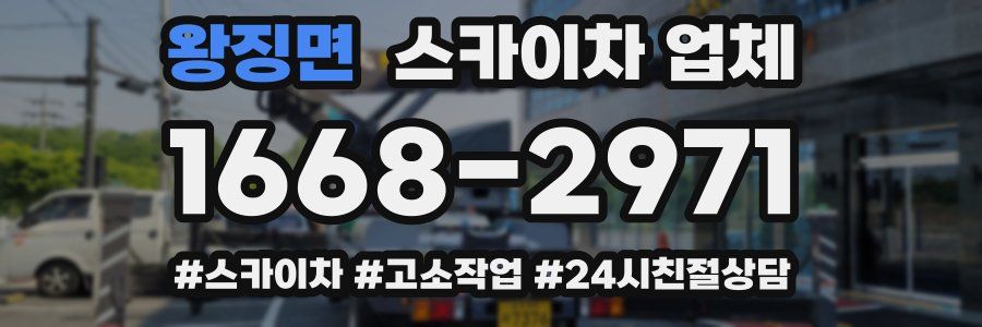 왕징면 스카이차 업체