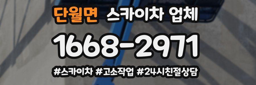 단월면 스카이차 업체