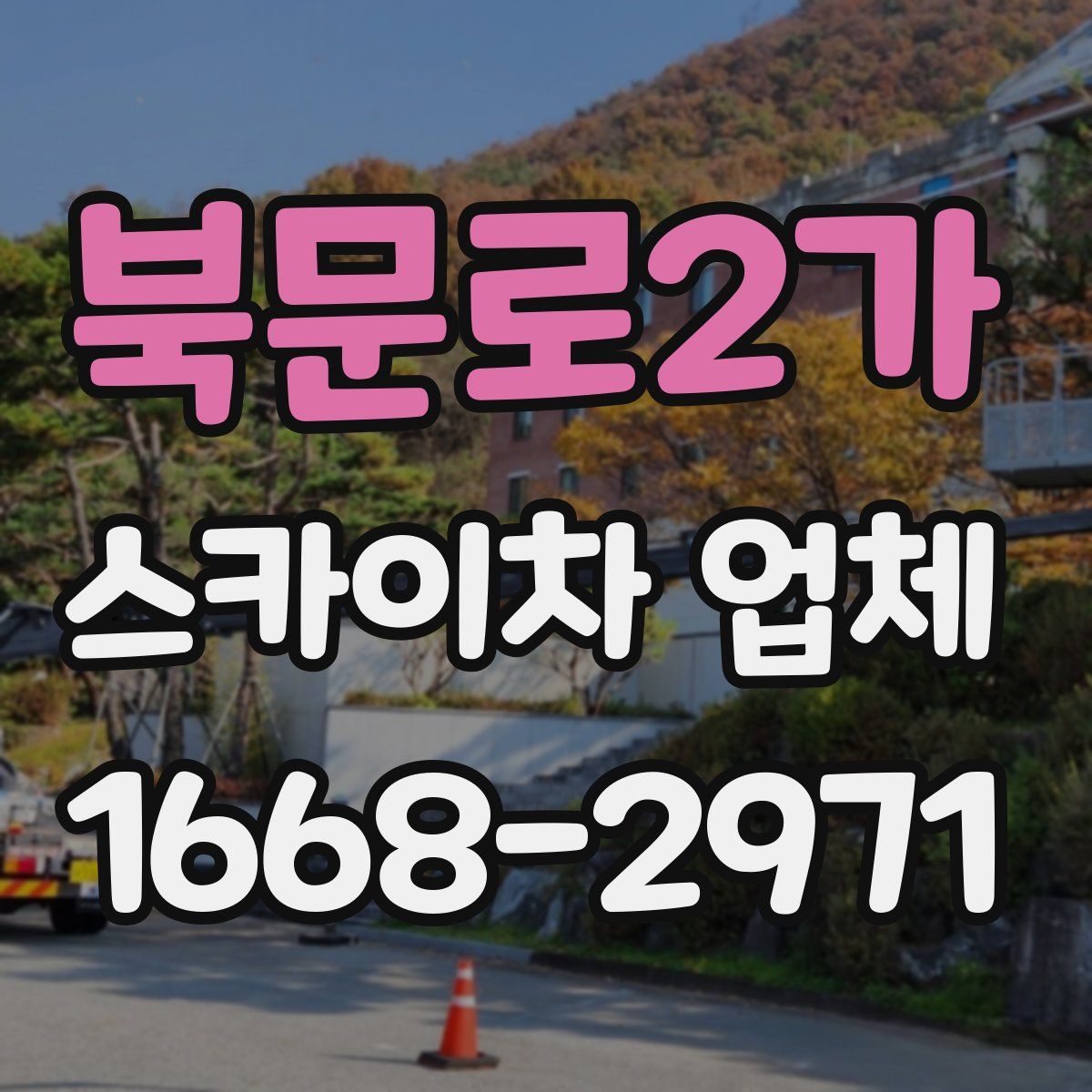 북문로2가 스카이차 업체