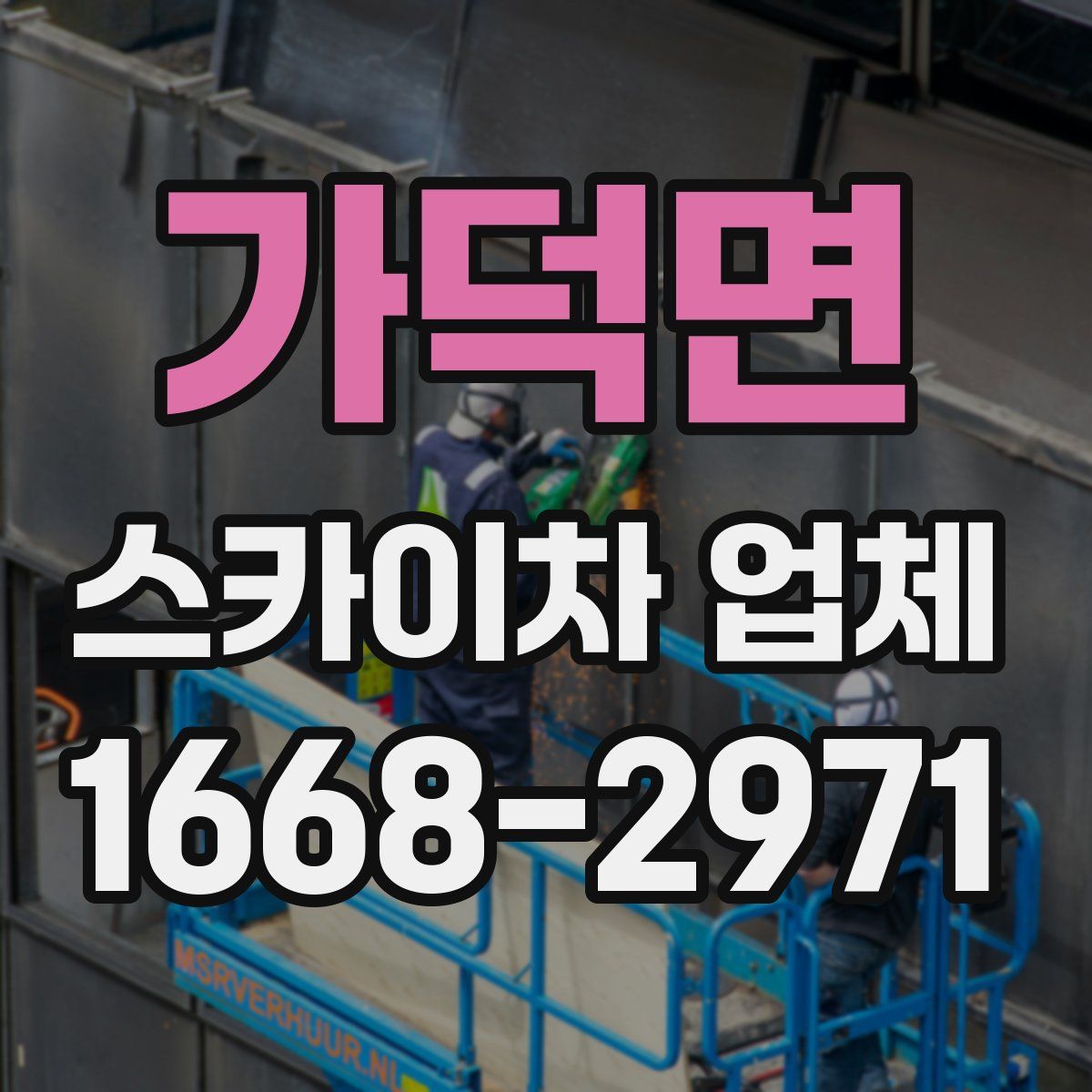 가덕면 스카이차 업체