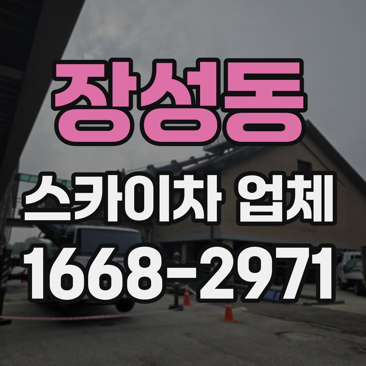 장성동 스카이차 업체