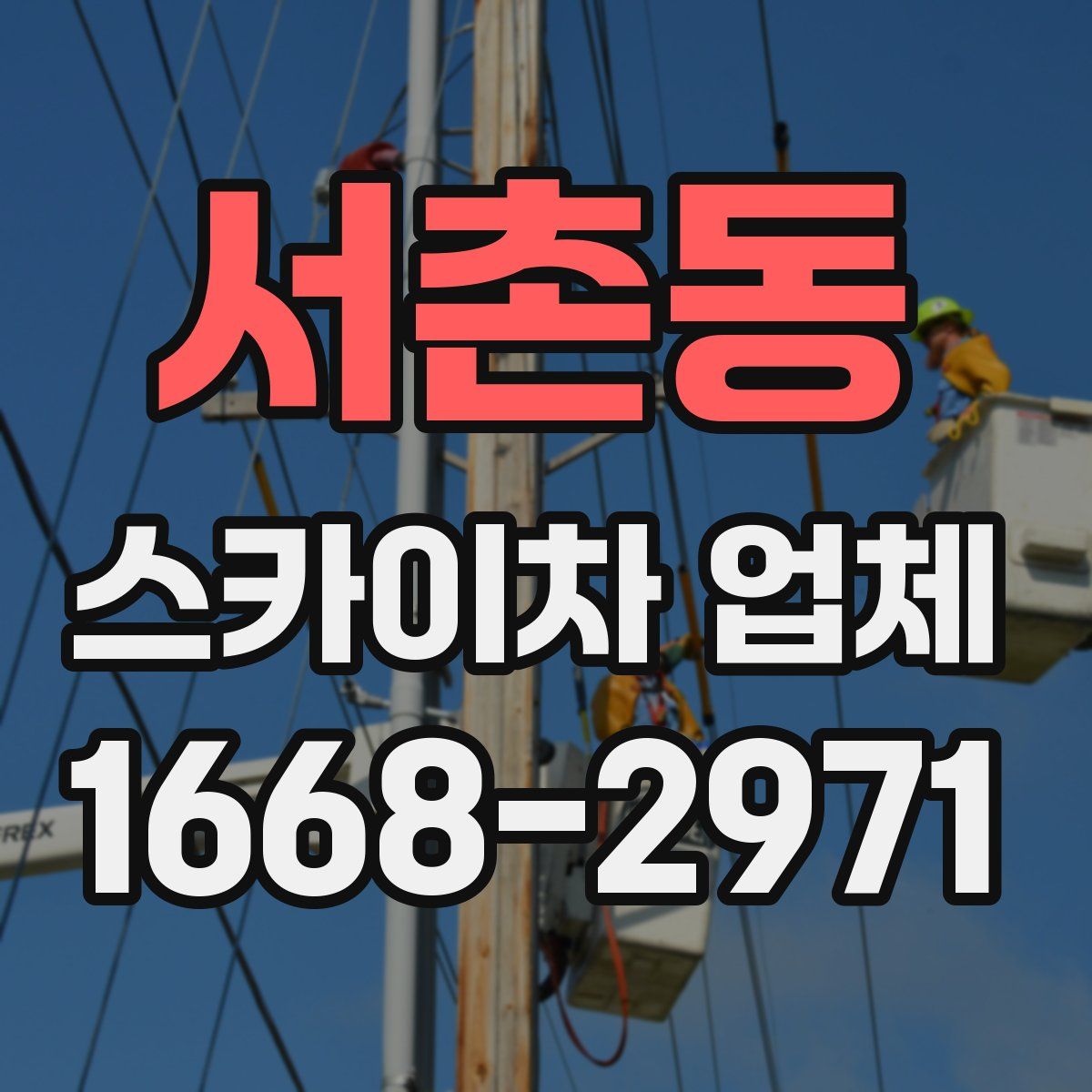 서촌동 스카이차 업체