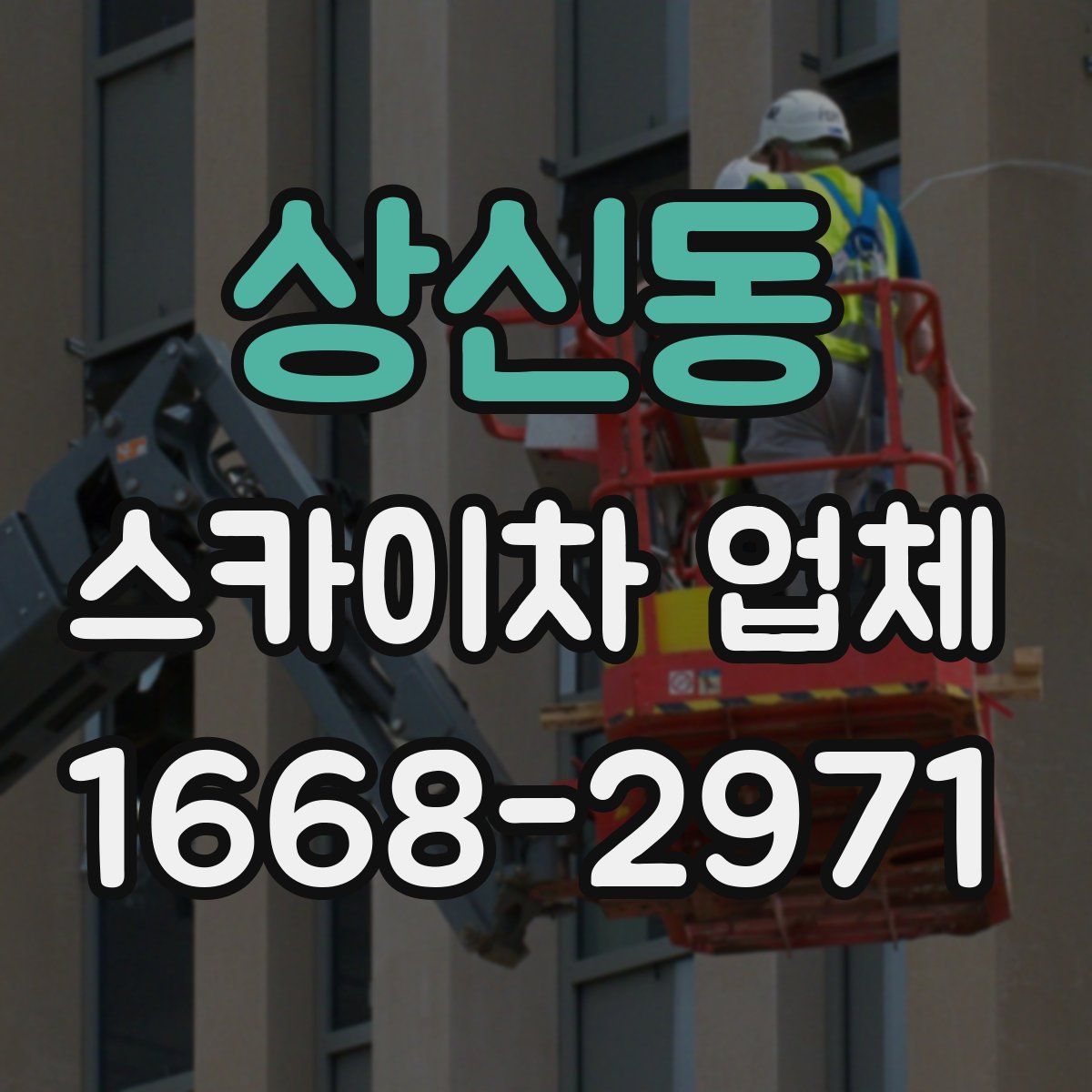 상신동 스카이차 업체