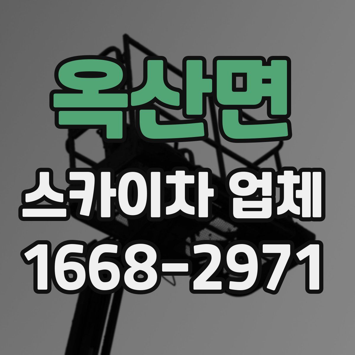 옥산면 스카이차 업체