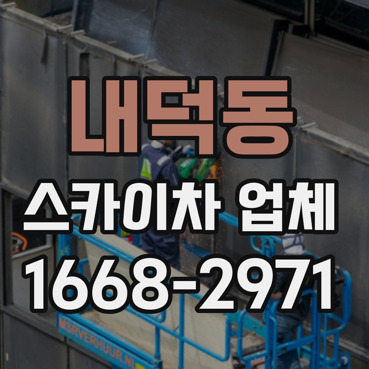 내덕동 스카이차 업체