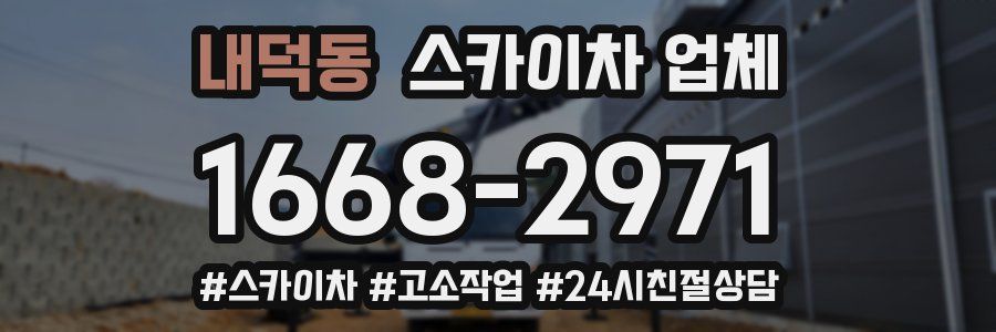 내덕동 스카이차 업체