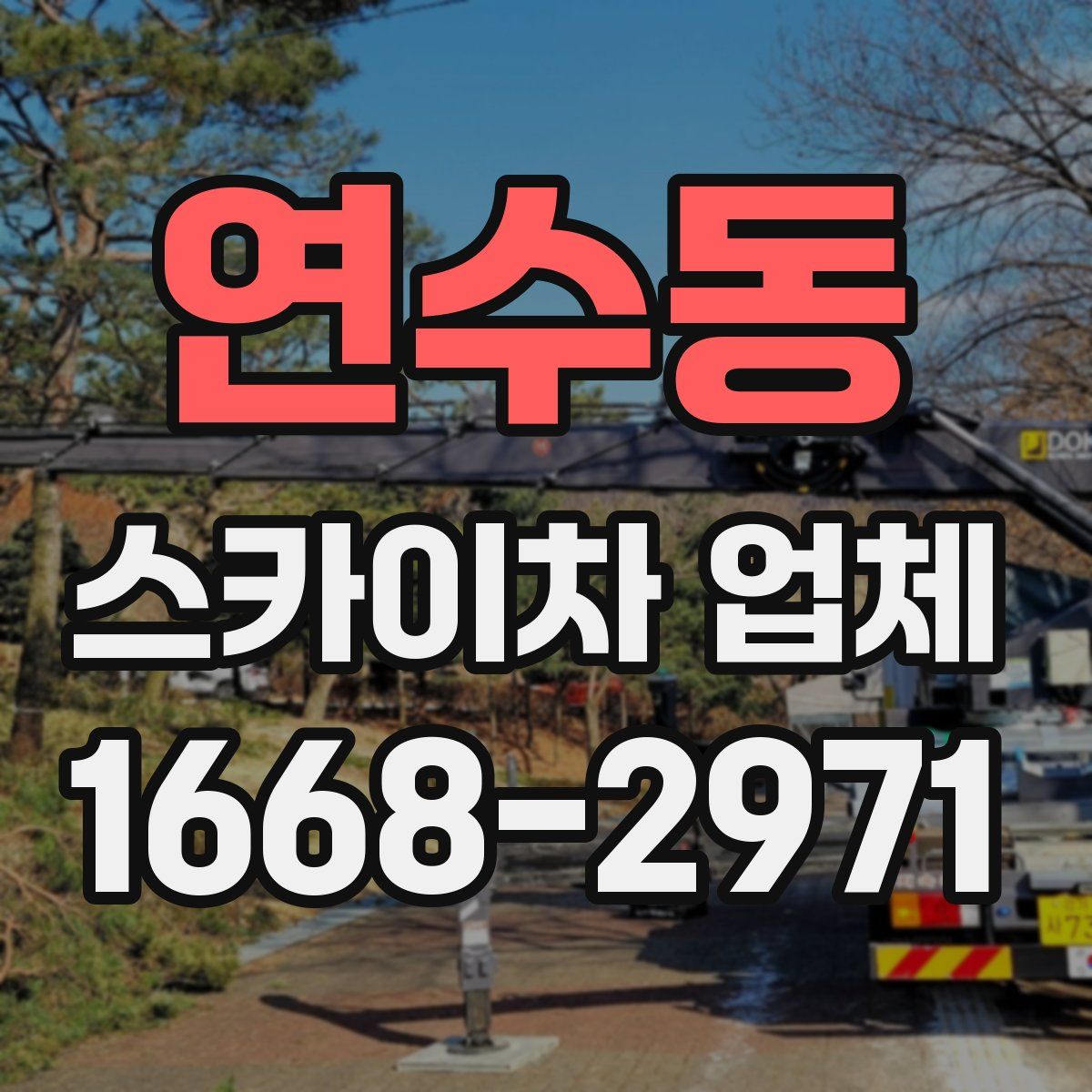 연수동 스카이차 업체