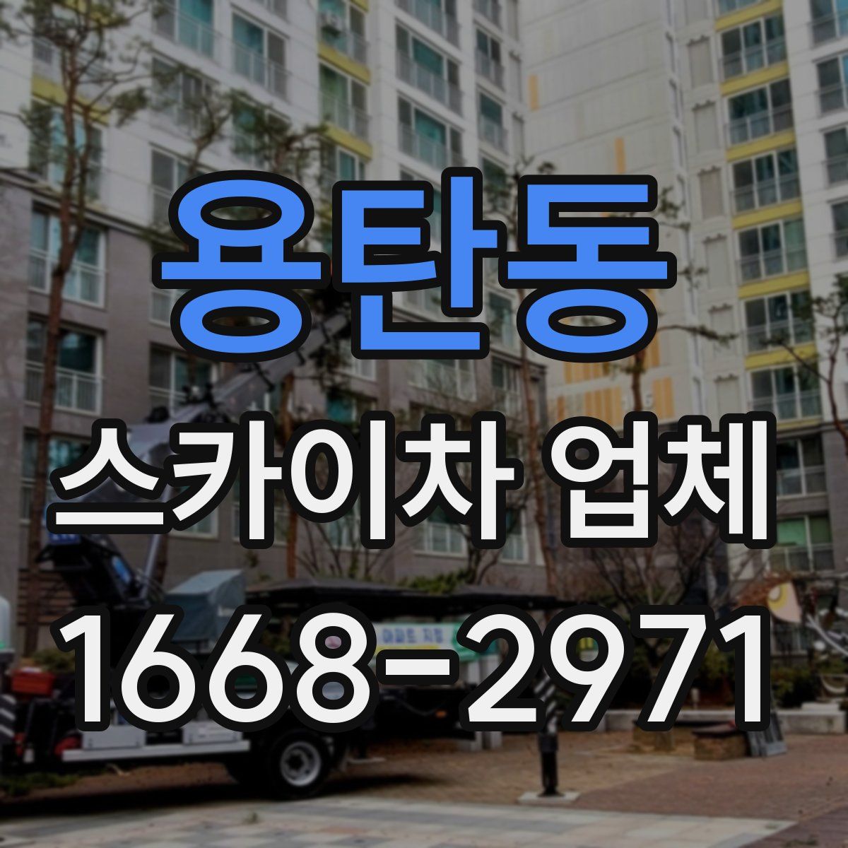 용탄동 스카이차 업체