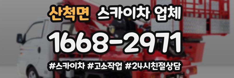 산척면 스카이차 업체