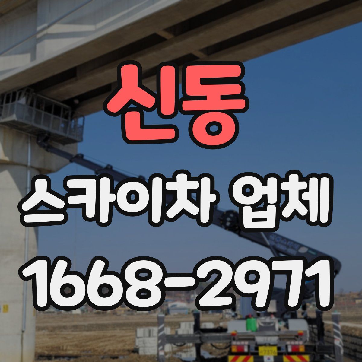 신동 스카이차 업체