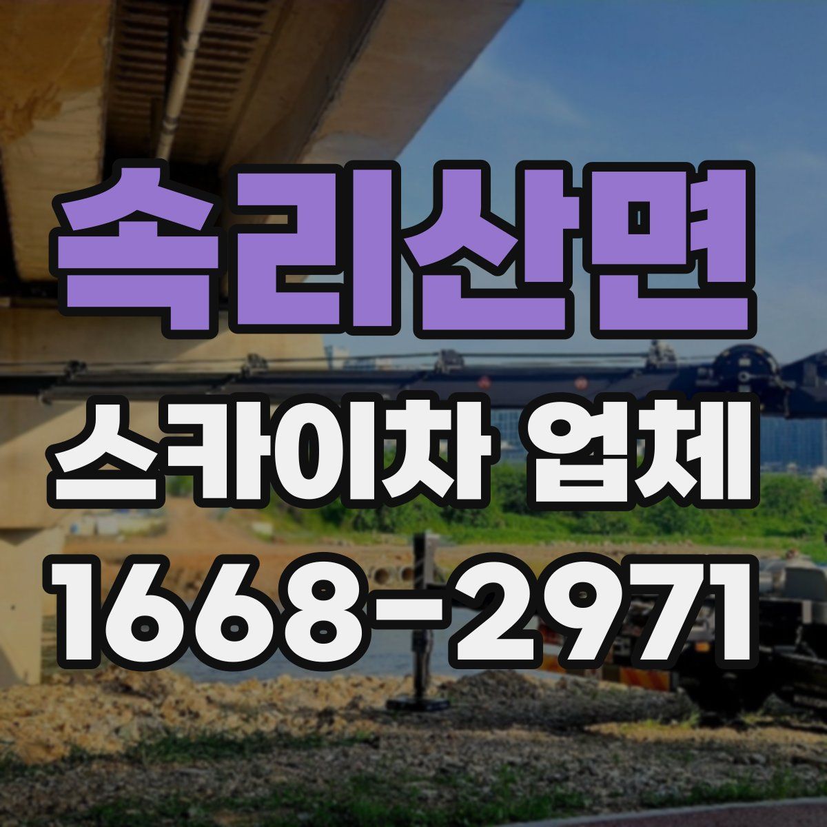 속리산면 스카이차 업체