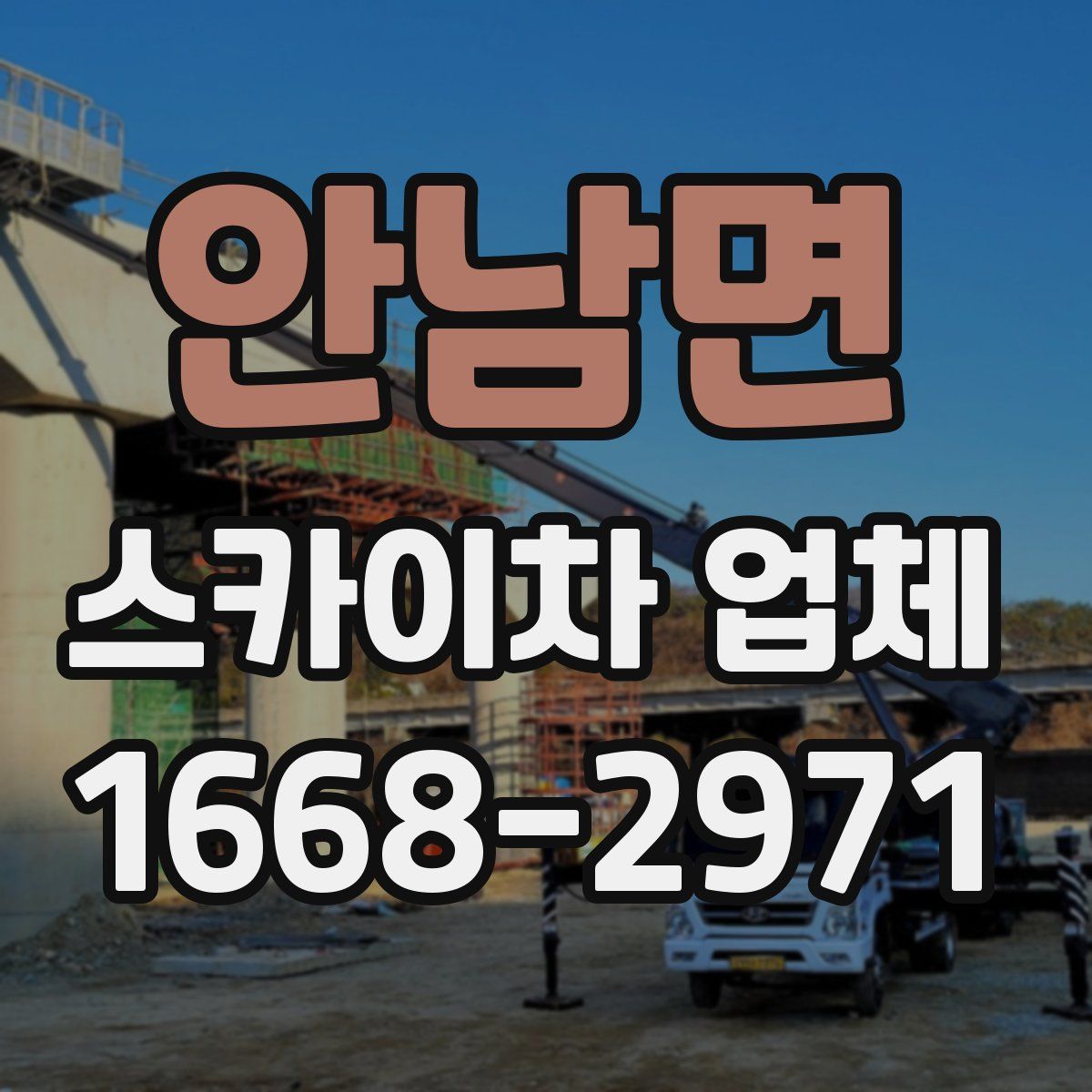 안남면 스카이차 업체