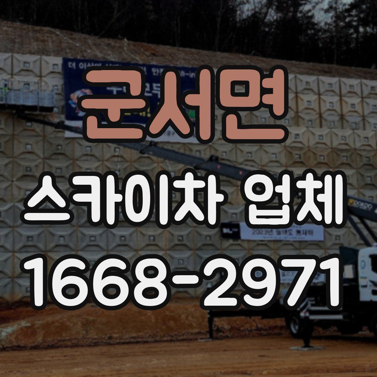 군서면 스카이차 업체