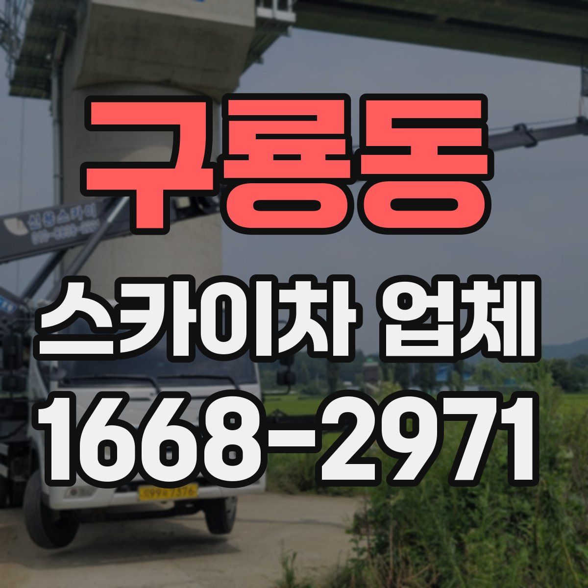 구룡동 스카이차 업체