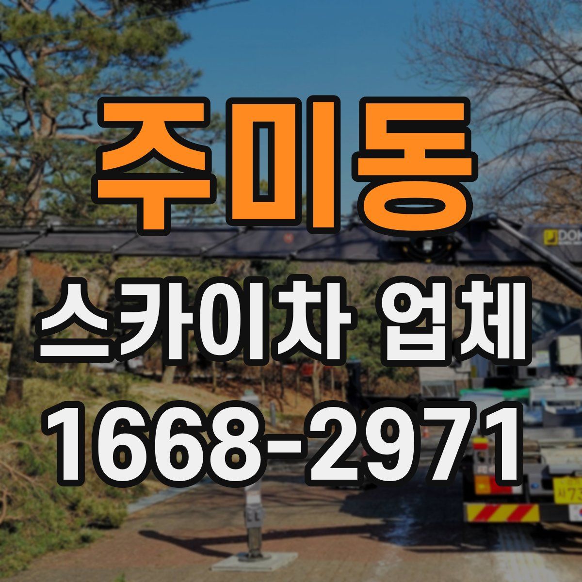 주미동 스카이차 업체