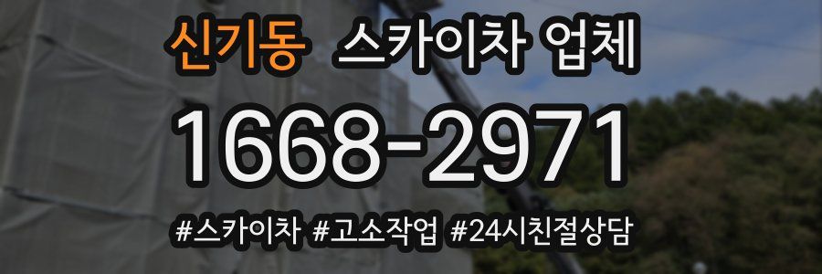 신기동 스카이차 업체