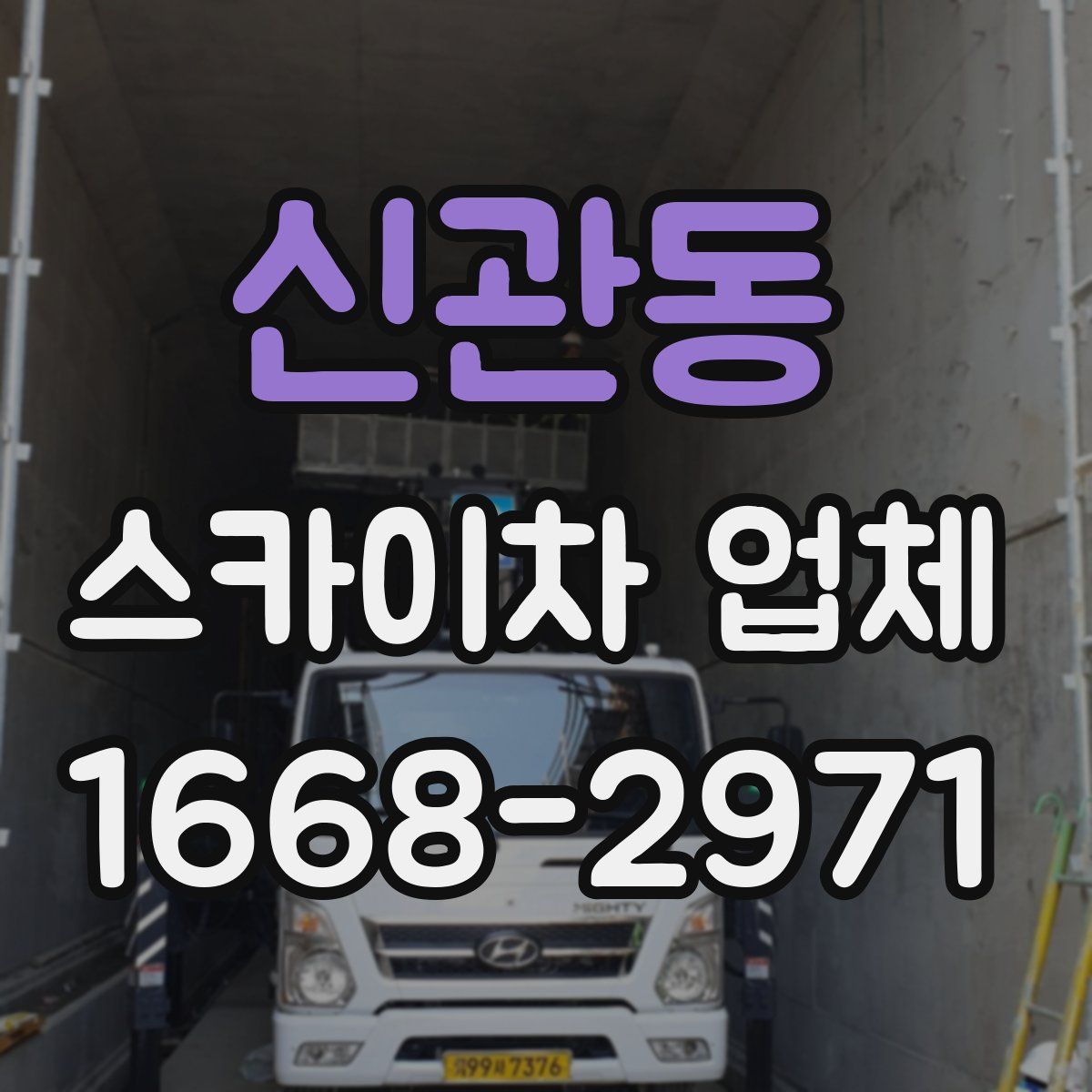 신관동 스카이차 업체