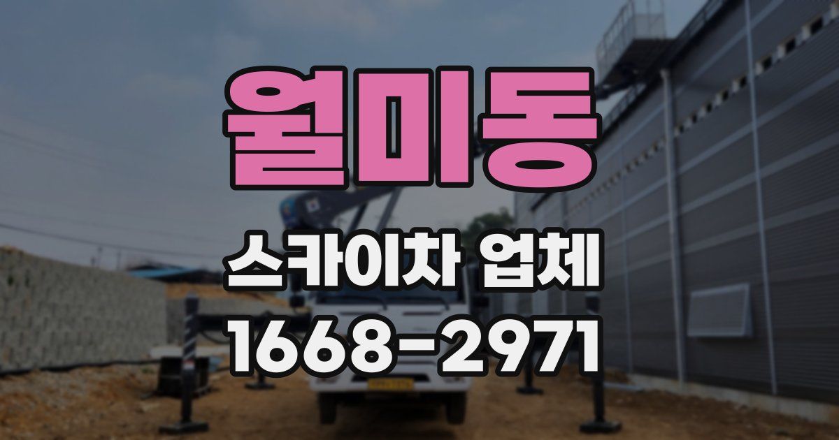 월미동 스카이차 업체