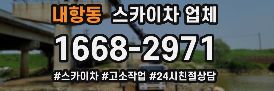 내항동 스카이차 업체