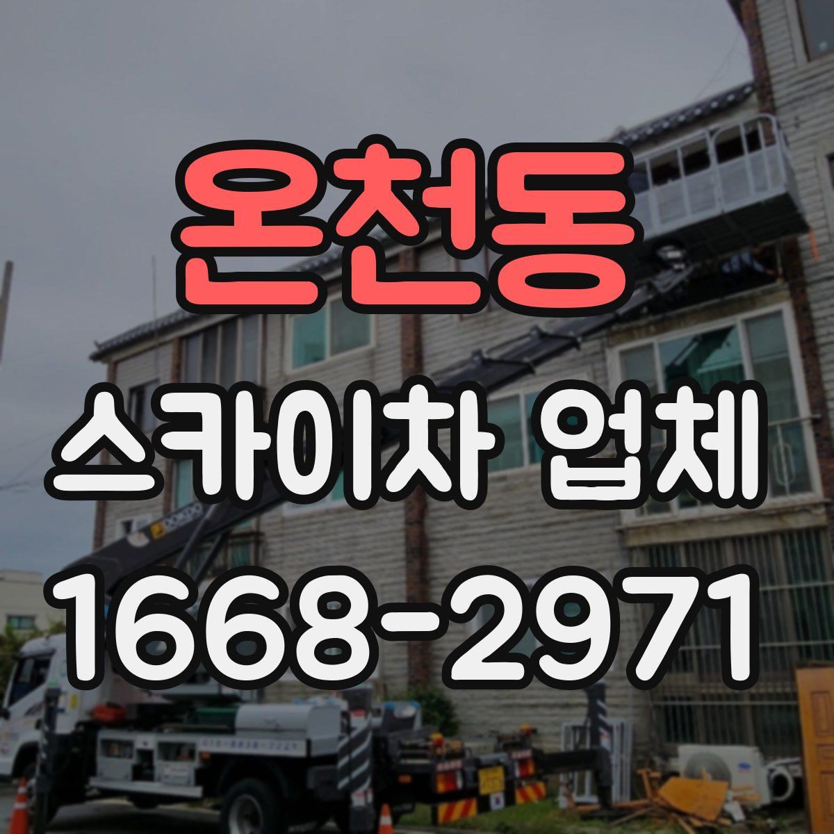 온천동 스카이차 업체