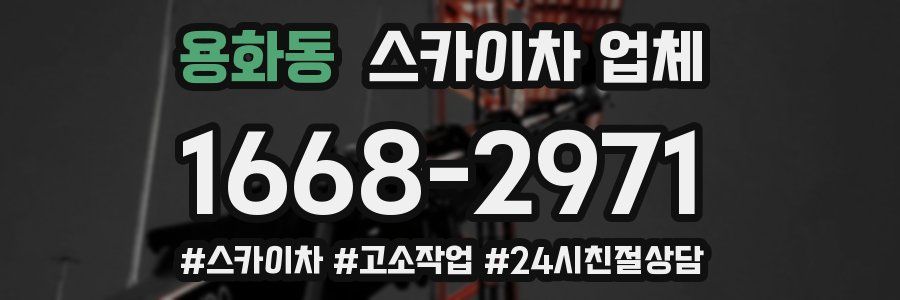 용화동 스카이차 업체